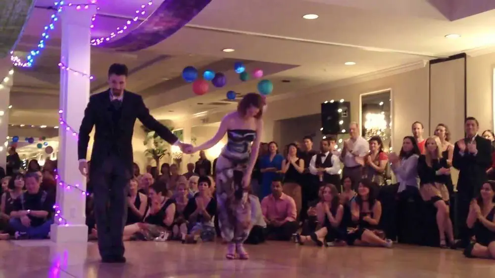 Video thumbnail for Alex Krebs and Hannah Poston at the San Diego Tango Festival 2013 (1/2)