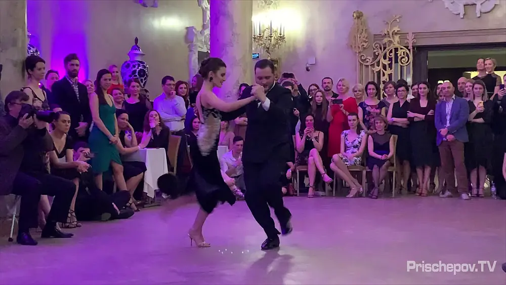 Video thumbnail for Maxim Gerasimov and Agustina Piaggio, 2-3, Moscow Tango Holidays VII / Winter 2020