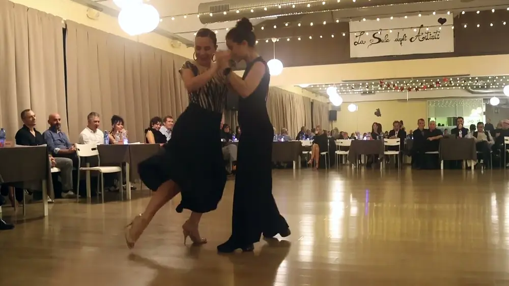 Video thumbnail for Virginia Pandolfi y Yailet Suárez. Tango "El Yaguaròn" Rodolfo Biaggi.
