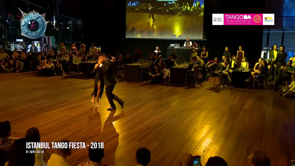Video thumbnail for Istanbul Tango Fiesta 2018 - Maria Ines Bogado & Jorge Lopez - Nochero Soy
