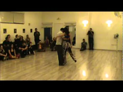 Video thumbnail for Clase Juan Carlos Martinez y Nora Witanowsky Congresso de Tango 2010