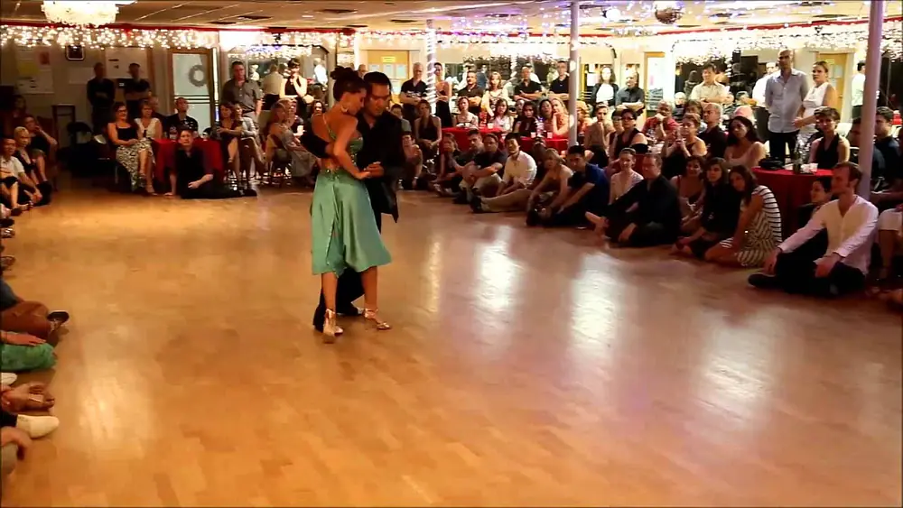 Video thumbnail for Mariano 'Chicho' Frumboli & Juana Sepulveda @ la Milonga Zandunga, DC July 2013. Juarez