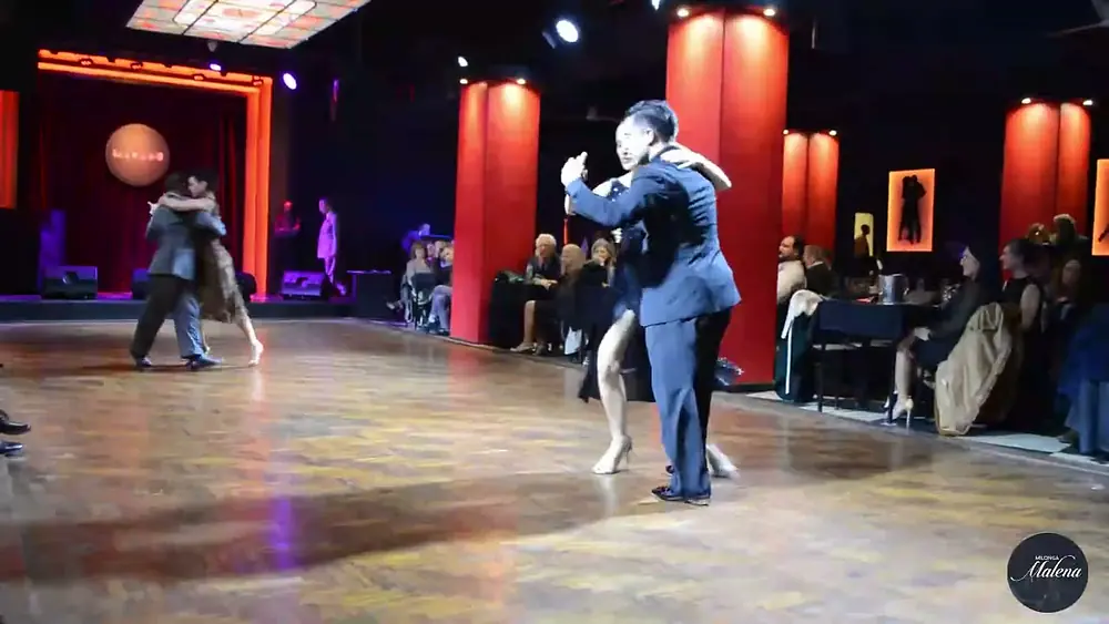 Video thumbnail for Claudia Codega & Cristhian Sosa; Guillermina Van Der Linden & José Carlos Romero en Milonga Malena!!