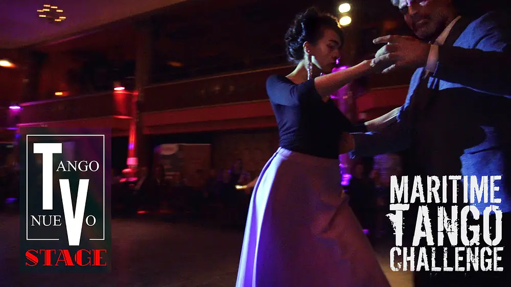 Video thumbnail for Damian Thompson & Magdalena Myszka - "Chique" Pugliese - tango show at Maritime Tango Challenge 2021