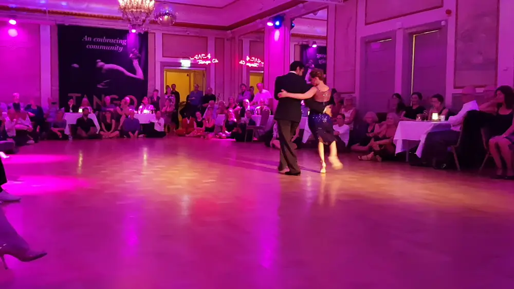Video thumbnail for Germán Ballejo & Magdalena Gutierrez. La Cachila, Carlos Di Sarli. 1/5. Tango Malmö, Suecia.