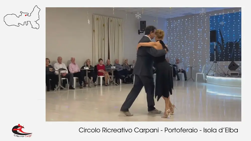 Video thumbnail for Tango Argentino - Canaro -Bailando me diste un beso-Vals- Alessia Bianchinotti & Lorenzo Garuti
