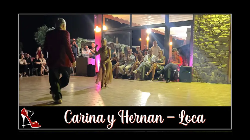 Video thumbnail for Carina D'Avila y Hernan Gerez 1/3 - Loca (Tango Bardo) - Milonga La Vesca (Sanremo - Italia)