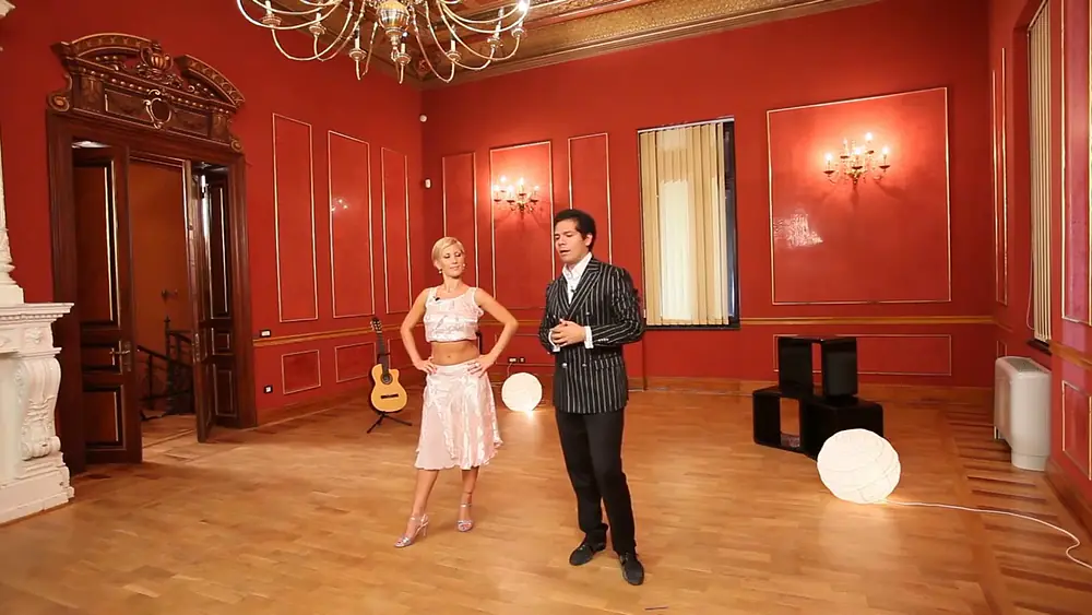 Video thumbnail for Sebastian Arce & Mariana Montes Lesson 20. Rhythmical Giros part 1. Tango