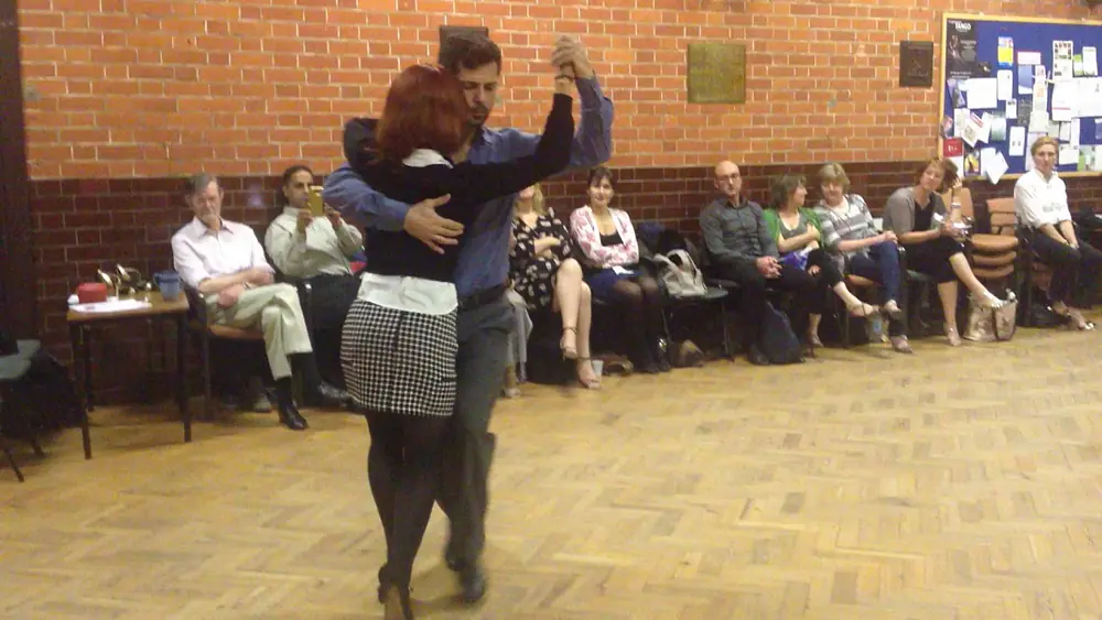 Video thumbnail for Cristian Petitto & Alexandra Wood Milonga Class at Reading Tango Club