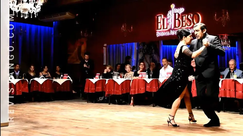 Video thumbnail for Destino de Flor, D'Arienzo | Stella Báez & Ernesto Balmaceda | 21°Aniv de Milonga Porteño y Bailarín