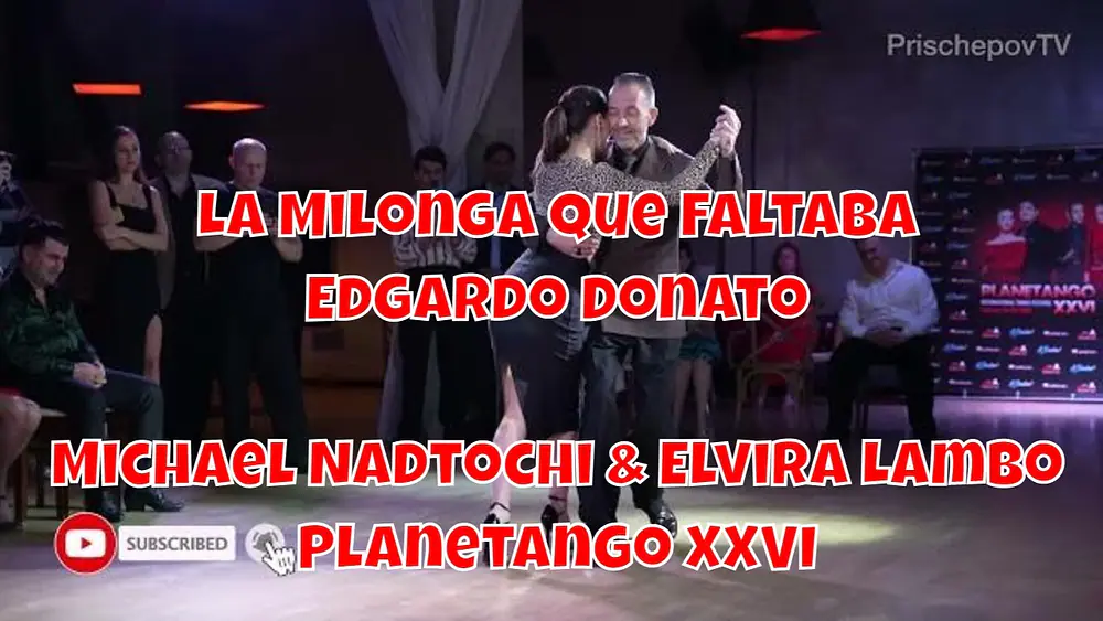 Video thumbnail for Michael Nadtochi & Elvira Lambo, Planetango, #ElviraLambo #MichaelNadtochi La Milonga Que Faltaba
