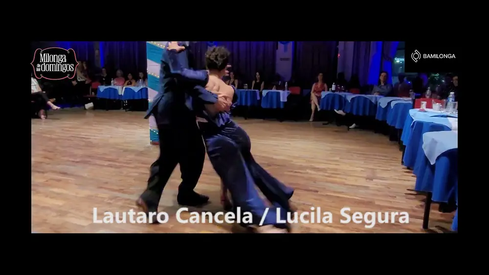 Video thumbnail for Lautaro Cancela / Lucila Segura - Milonga de los Domingos - 27/11/2022 - 3/3