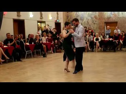 Video thumbnail for Panagiotis Triantafyllou y Rita Caldas at Stockholm Tango festival