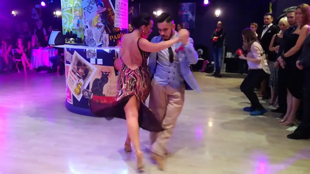 Video thumbnail for Virginia Pandolfi y Jonatan Aguero 1. Milonga La Boca Dance club