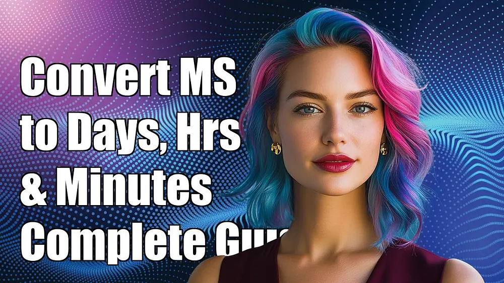 Video thumbnail of SQL Convert Milliseconds to Days, Hours, and Minutes: A Complete Guide