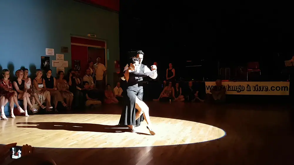 Video thumbnail for Dario E. Da Silva & Veronica Palacios ❤@ Limouzi Tango Festival 2018 - Prepárence (Piazzola)