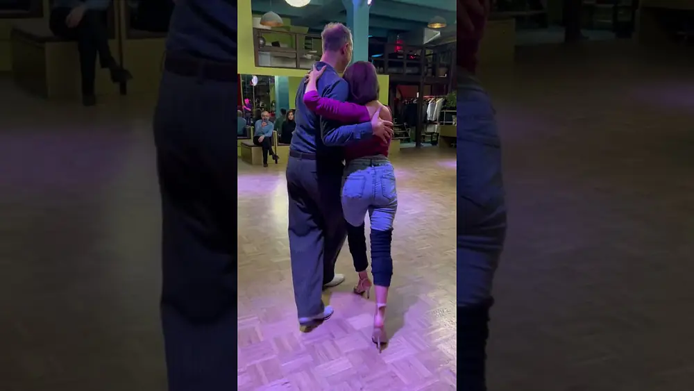 Video thumbnail for Milonga class demo Silvana Anfossi & Rafael Busch