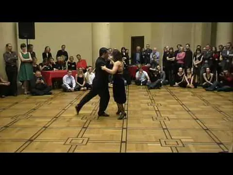 Video thumbnail for Vilma Vega & Fernando Galera, tango show (1), 18.10.2008