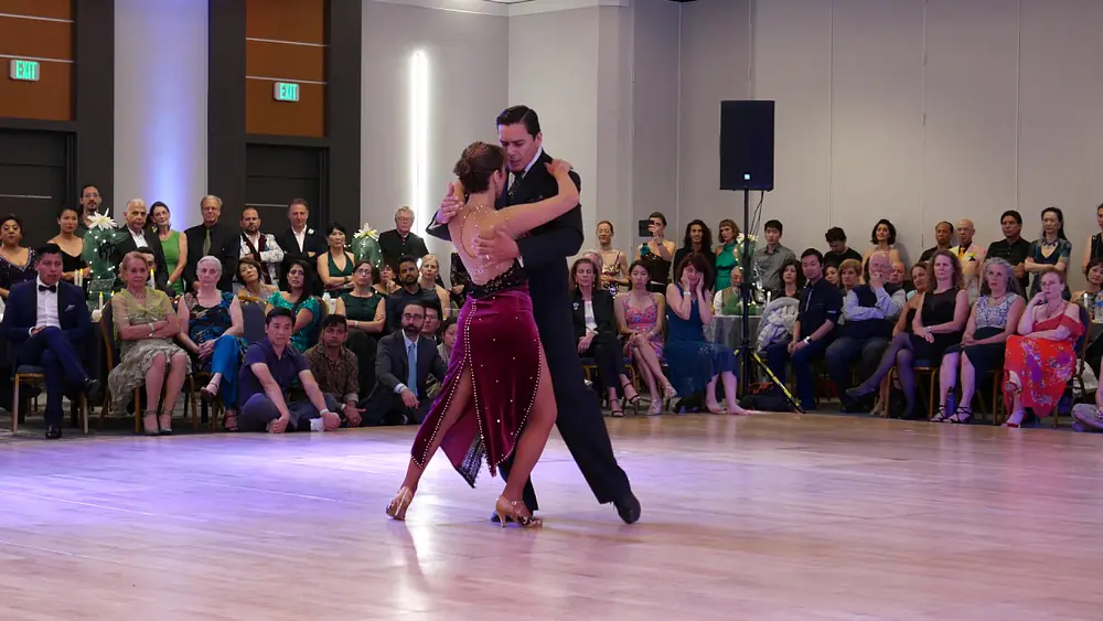 Video thumbnail for Miriam Larici & Leonardo Barrionuevo @ Nora's Tango Week 2017 July 2 Tango Demo 2/2