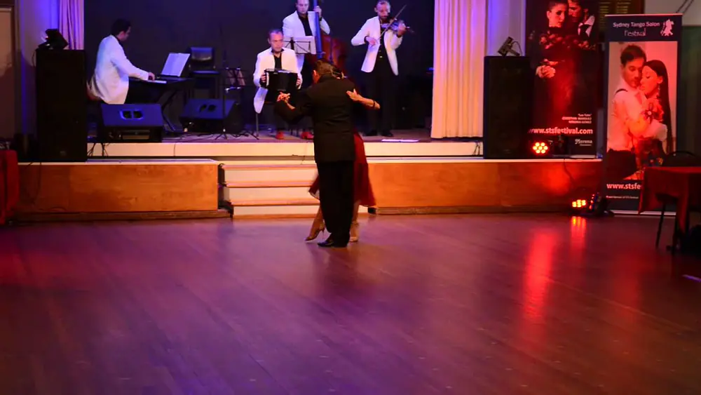Video thumbnail for Gabriel Missé y Analia Centurion with Solo Tango Orquesta en STS Festival 2014 - Farewell Milonga