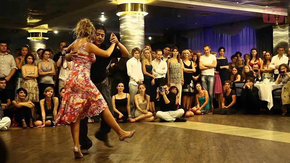 Video thumbnail for Noelia Hurtado & Carlitos Espinoza, 6, Festival of Argentine Tango «MILONGUERO NIGHTS 2012»
