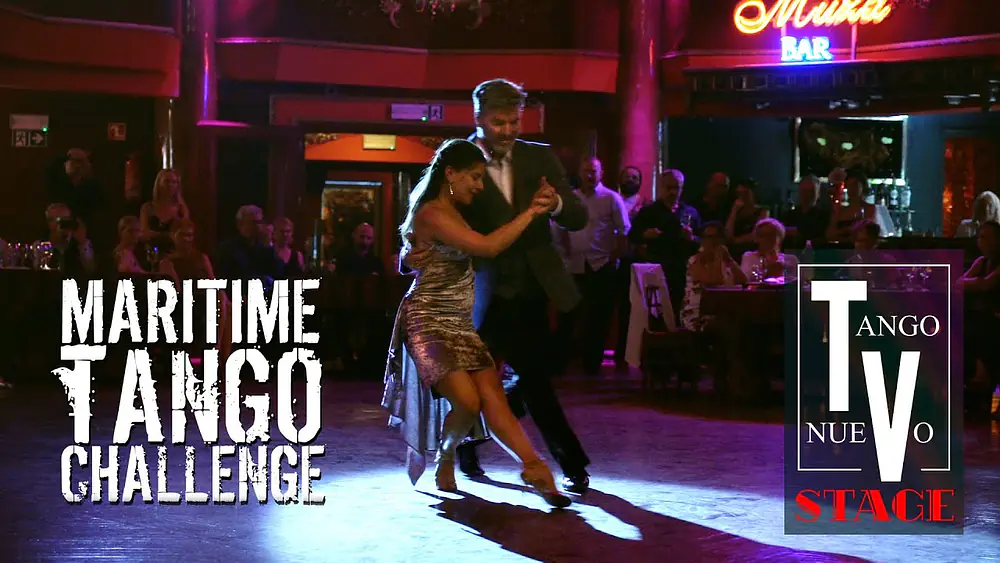 Video thumbnail for Damian Thompson & Agnieszka Stach - tango show at Maritime Tango Challenge 2021