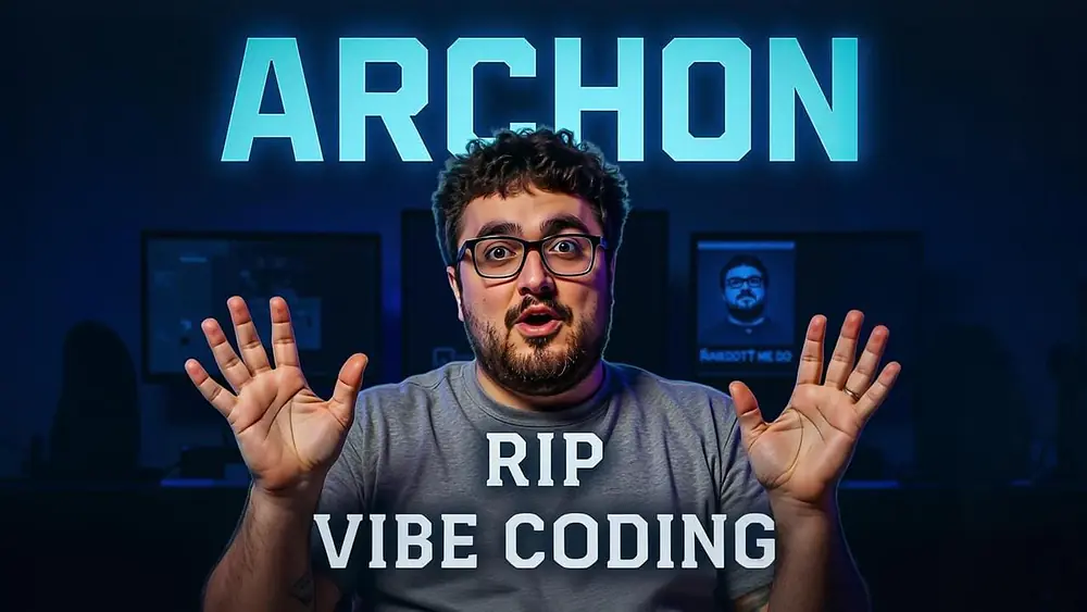 Video thumbnail of Archon: The BEST Open-Source Operating System For AI Agents
