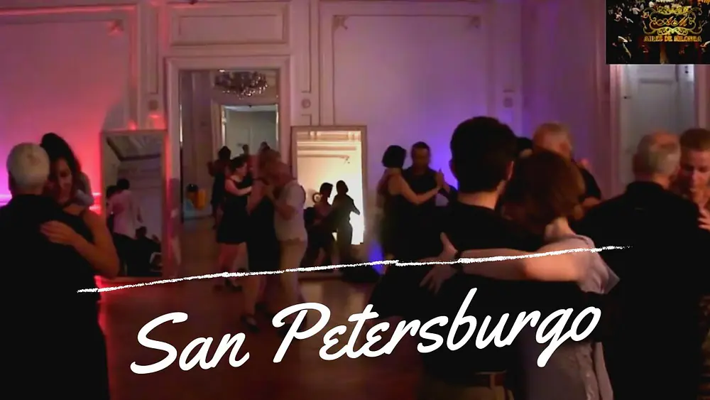 Video thumbnail for Milonga Tangomania de Julia Zueba, San Petersburgo, Tango en Rusia