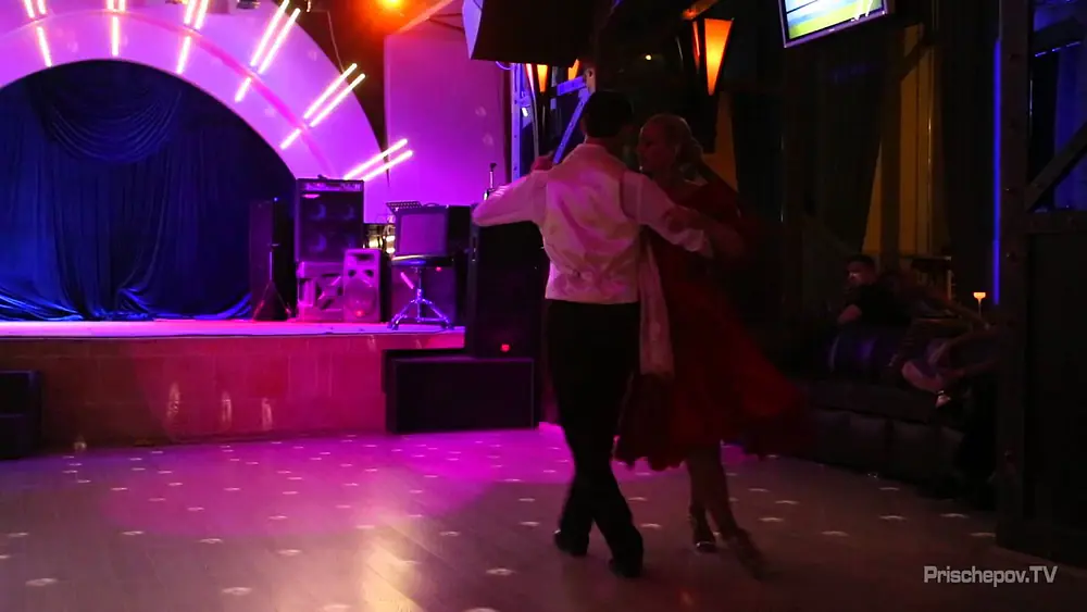 Video thumbnail for Alexander Sergeyev and Ekaterina Lugovaya, 2-3,  Moscow, Russia, Prischepov Milonga,  18.05.2015