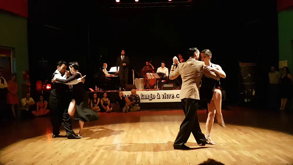 Video thumbnail for Fausto Carpino & Stéphanie Fesneau et Dario E. Da Silva & Véronica Palacios ❤ Limouzi Tango Festival