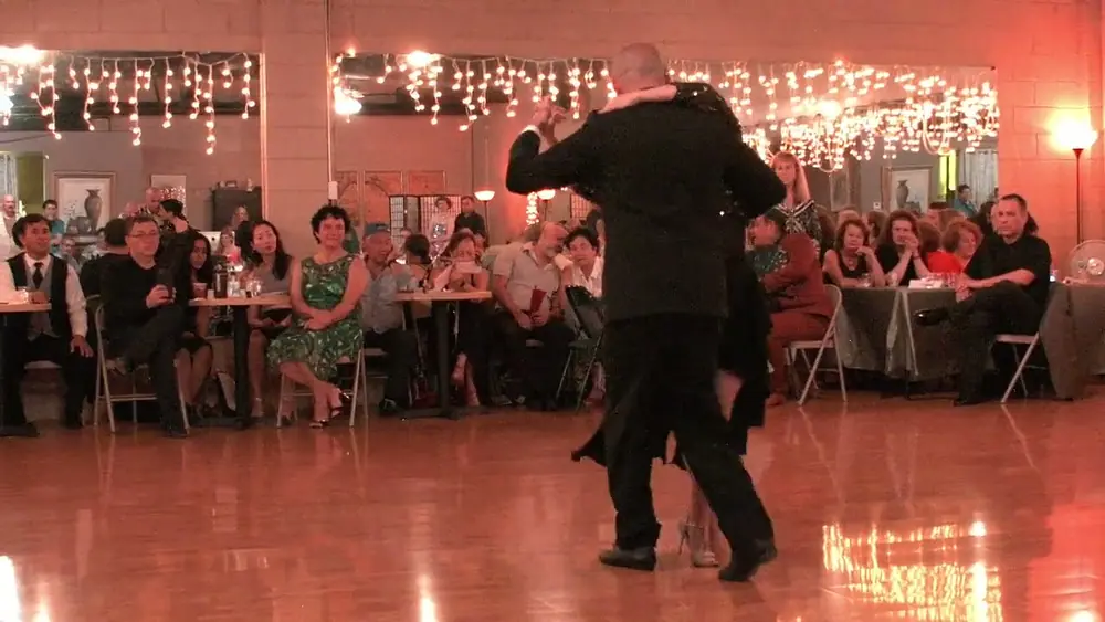 Video thumbnail for Guillermina Quiroga and Mariano Logiudice at Milonga Sonata 2/4