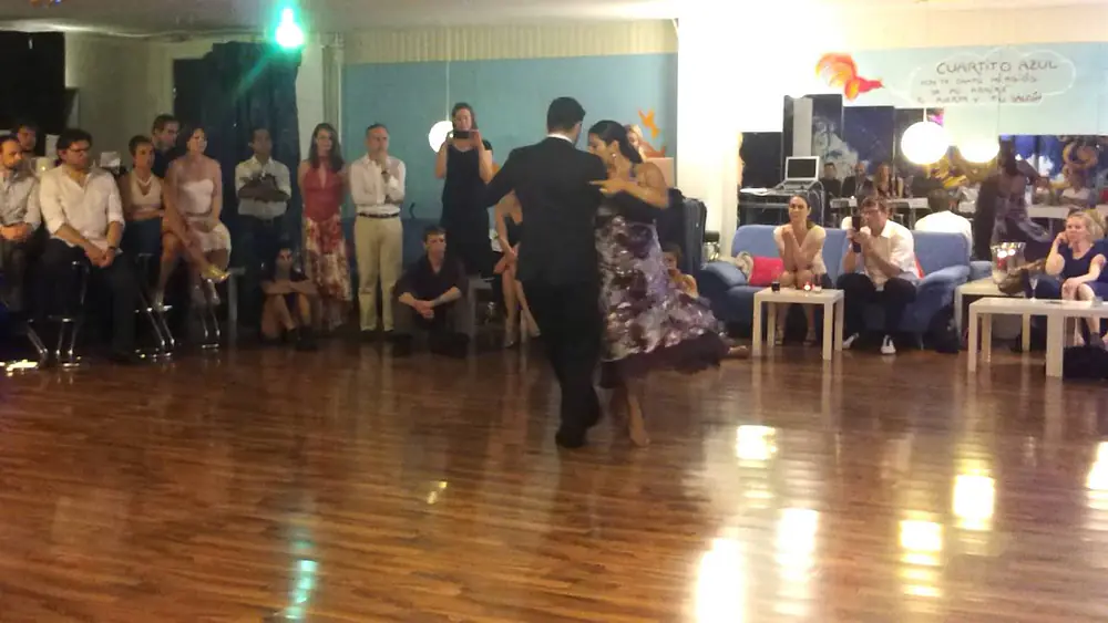 Video thumbnail for Maria Ines Bogado y Sebastian Jimenez at Cuartito Azul (3) 22.06.2013