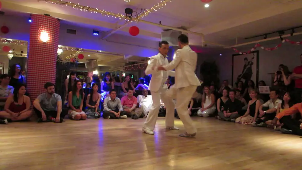 Video thumbnail for Martin Maldonado and Maurizio Ghella @ Tango Nocturne Salon NYC June 2016 performance 4