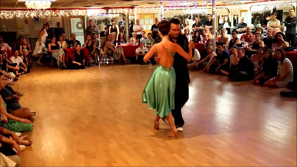 Video thumbnail for Mariano 'Chicho' Frumboli & Juana Sepulveda @ la Milonga Zandunga, DC July 2013. Troilo