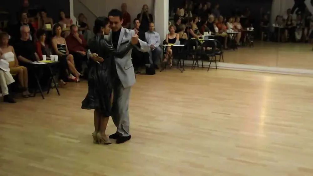 Video thumbnail for Carolina Jaurena & Andres Bravo at Milonga Nocturna 08.11.12