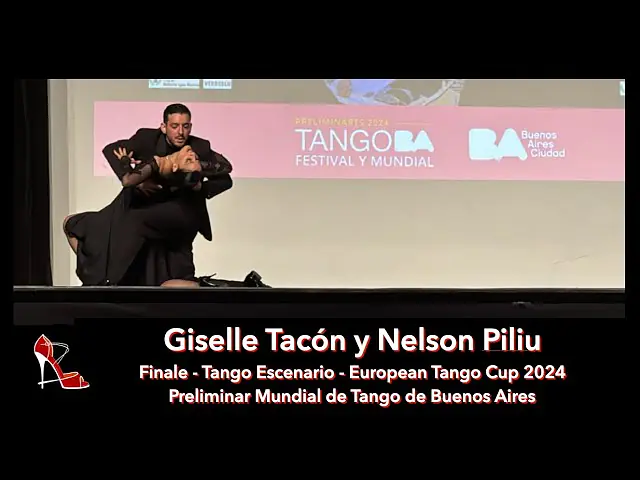 Video thumbnail for Giselle Mariel Tacon y Nelson Piliu - Zum (Forever Tango) - European Tango Cup 2024