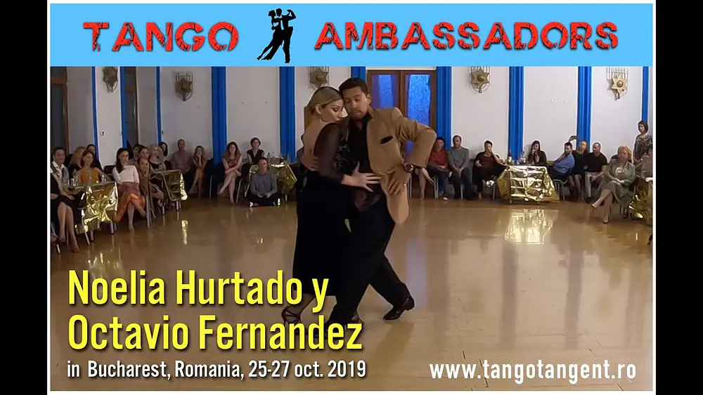 Video thumbnail for Octavio Fernandez y Noelia Hurtado, Tango Ambassadors 3 by Tango Tangent (4/4 - tango)