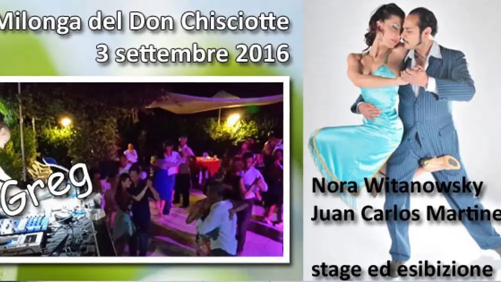 Video thumbnail for Milonga del don Chisciotte - Nora Witanowsky e Juan Carlos Martinez 4/4