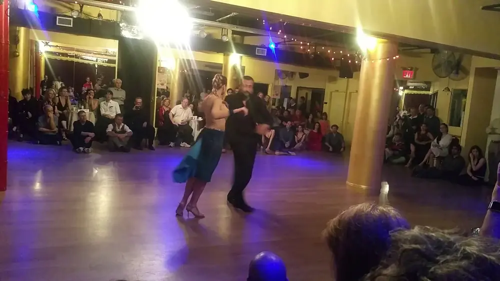 Video thumbnail for Argentine tango: Graziella Pulvirenti & Rino Fraina- Mandria