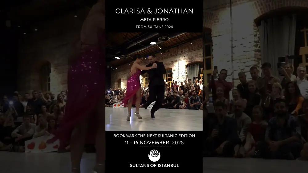Video thumbnail for Jonathan Saavedra & Clarisa Aragón , Meta Fierro , Sultans of Istanbul Tango Festival 2024