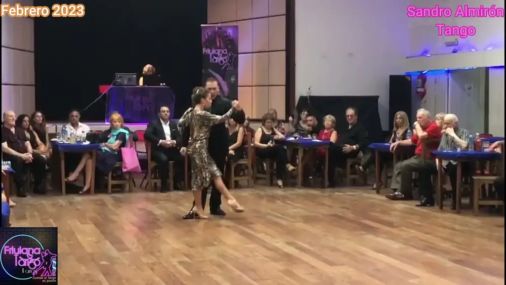 Video thumbnail for Álvaro SALAS y Julieta CAPPIELLO bailan QUEJAS de BANDONEÓN / FRIULANA TANGO 2023