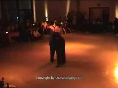 Video thumbnail for Marcelo Varela y Analia Vega bailando con el Tango Poema