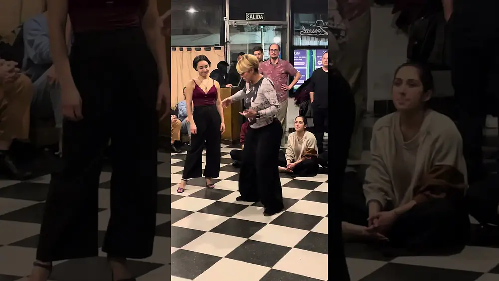 Video thumbnail for Alejandra Mantinan "El Piso Trabajo" Lead from the floor not the muscles, 8/20/24 Subscribe🔔 #tango