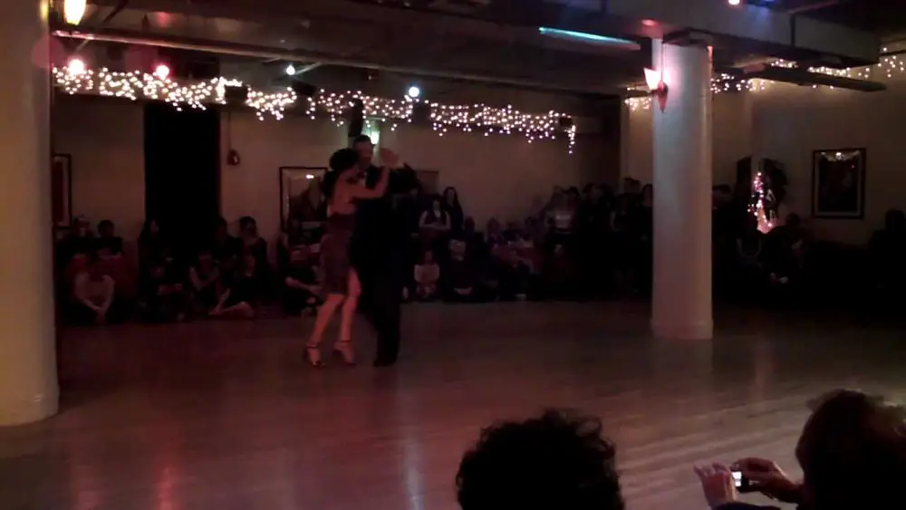 Video thumbnail for Argentine Tango: Julio Bassan & Yamila Viana @ the All Night Milonga 3of 3