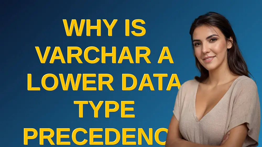 Video thumbnail of Dba: Why is Varchar a lower data type precedence than INT?