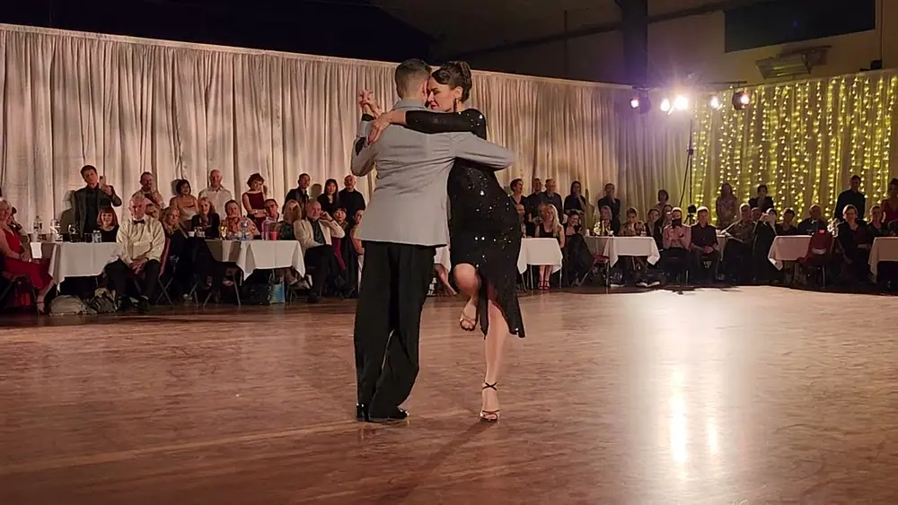 Video thumbnail for Michael Nadtochi and Elvira Lambo, Milonga performance 3/3 at NZTF 30/06/2023