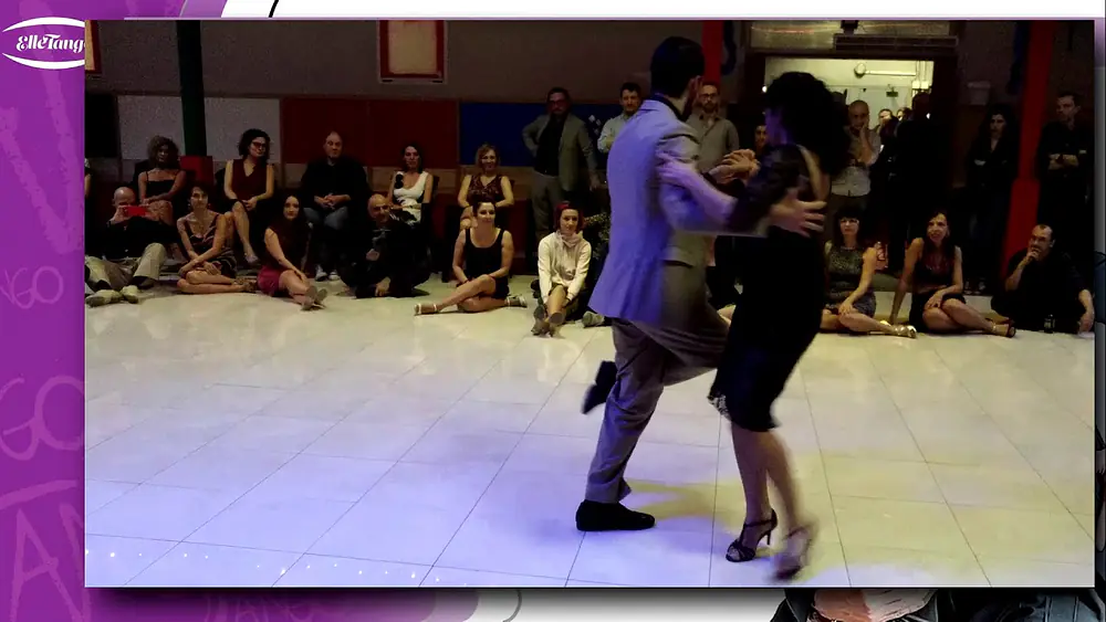 Video thumbnail for Milonga la Bocanegra - Esibizione Lorena Tarantino y Gianpiero Galdi (09/02/2020) - 2/4