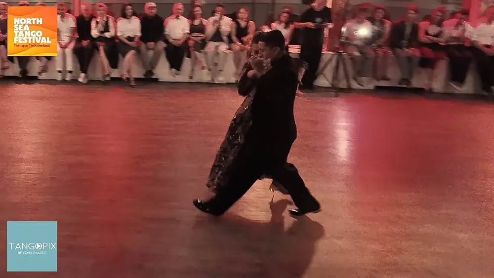 Video thumbnail for NORTH SEA TANGO FESTIVAL '24 - Julián Sanchez & Bruna Estellita dance Pablo Valle Sexteto - Yapeyú