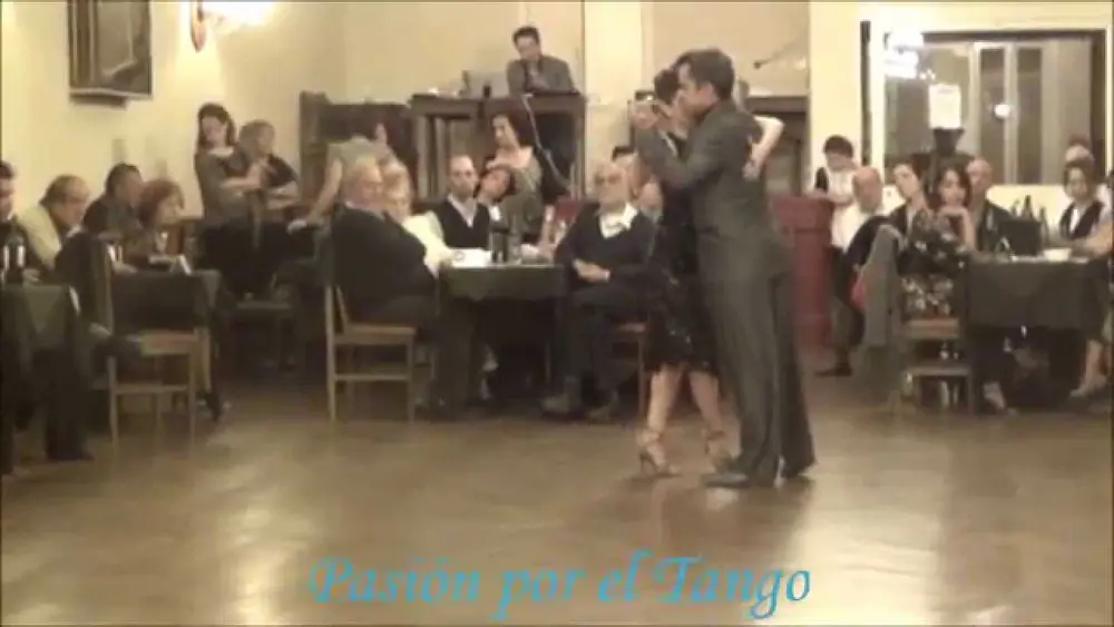 Video thumbnail for CAROLINA BONAVENTURA y MARTIN OJEDA Bailando El Tango PORTEÑO y BAILARÍN