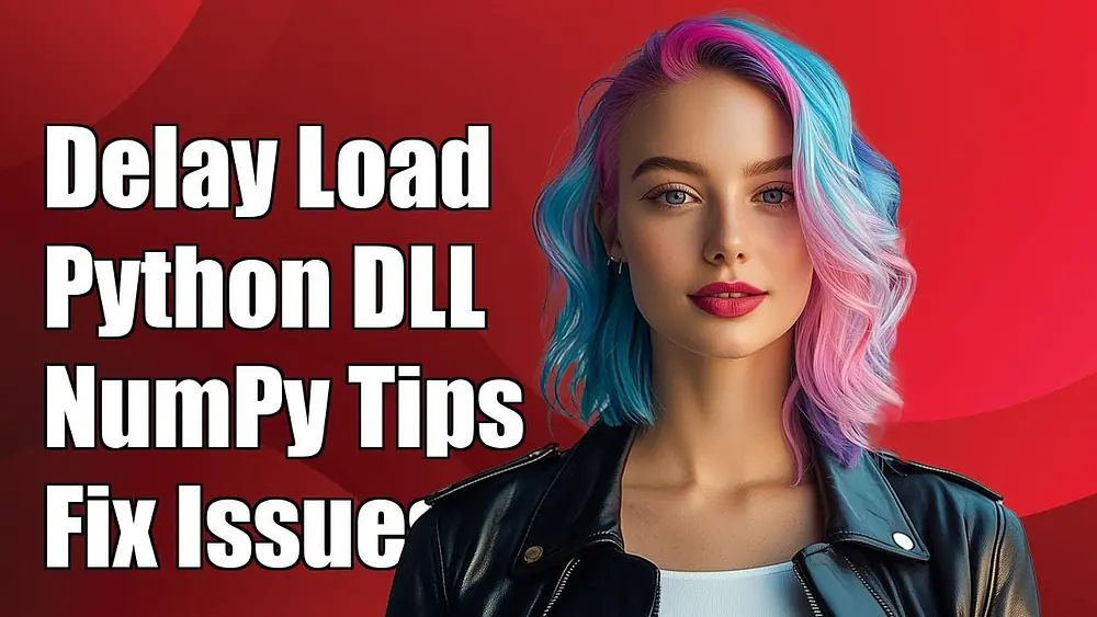 Video thumbnail of Delay Loading Python DLL with NumPy: Solutions for Common Issues